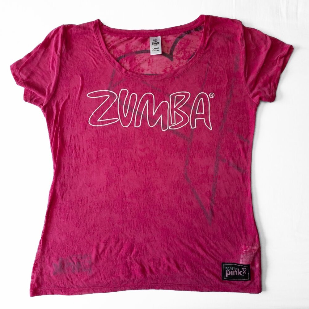 Zumba Party in Pink Breast Cancer Awareness Tee